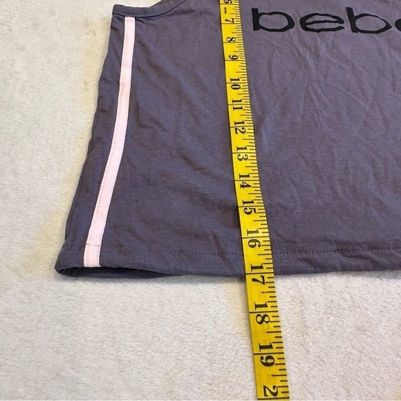 NWT Bebe Sleepwear Tie Back Crop Tank - Picture 12 of 13